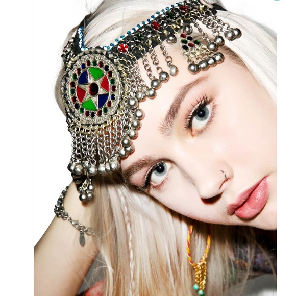 The Third Eye Crown Bell Headpiece - Picture 1 of 5